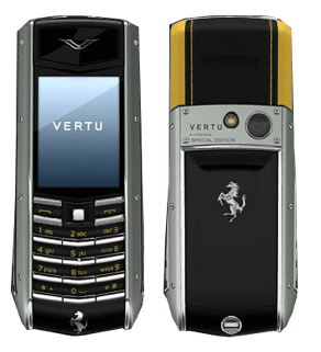 Vertu Ascent Ti Ferrari Giallo