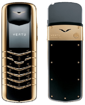 Vertu signature yellow gold