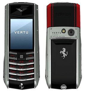 Vertu Ascent Ti Ferrari Rosso