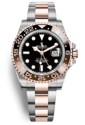 Rolex GMT Master II 40mm Steel and Everose Gold