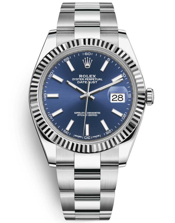 Rolex Datejust 41mm Steel and White Gold