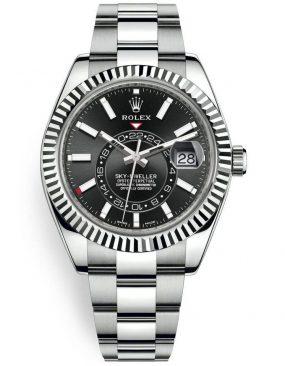 Rolex Sky-Dweller 42mm Steel and White Gold