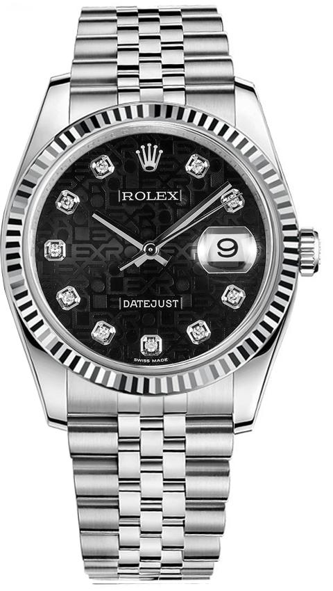 Rolex Datejust 36mm Steel and White Gold