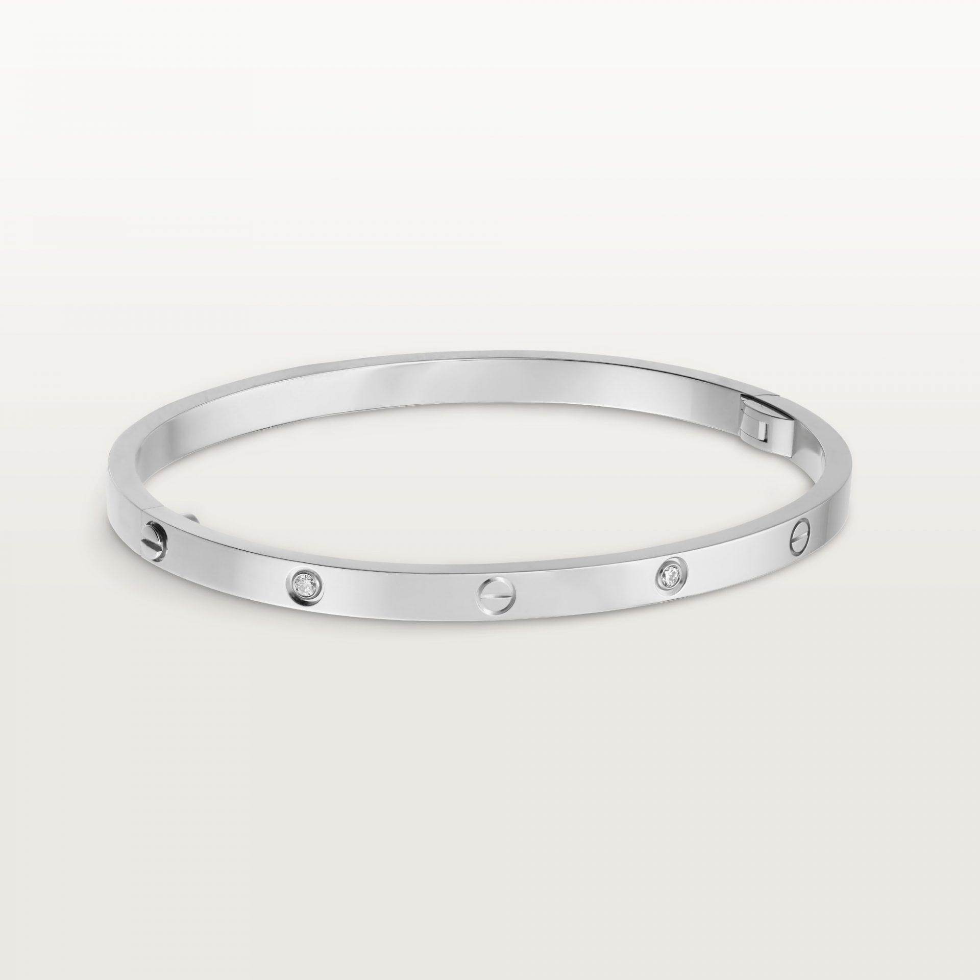 Браслет Cartier Love small model 6 diamonds