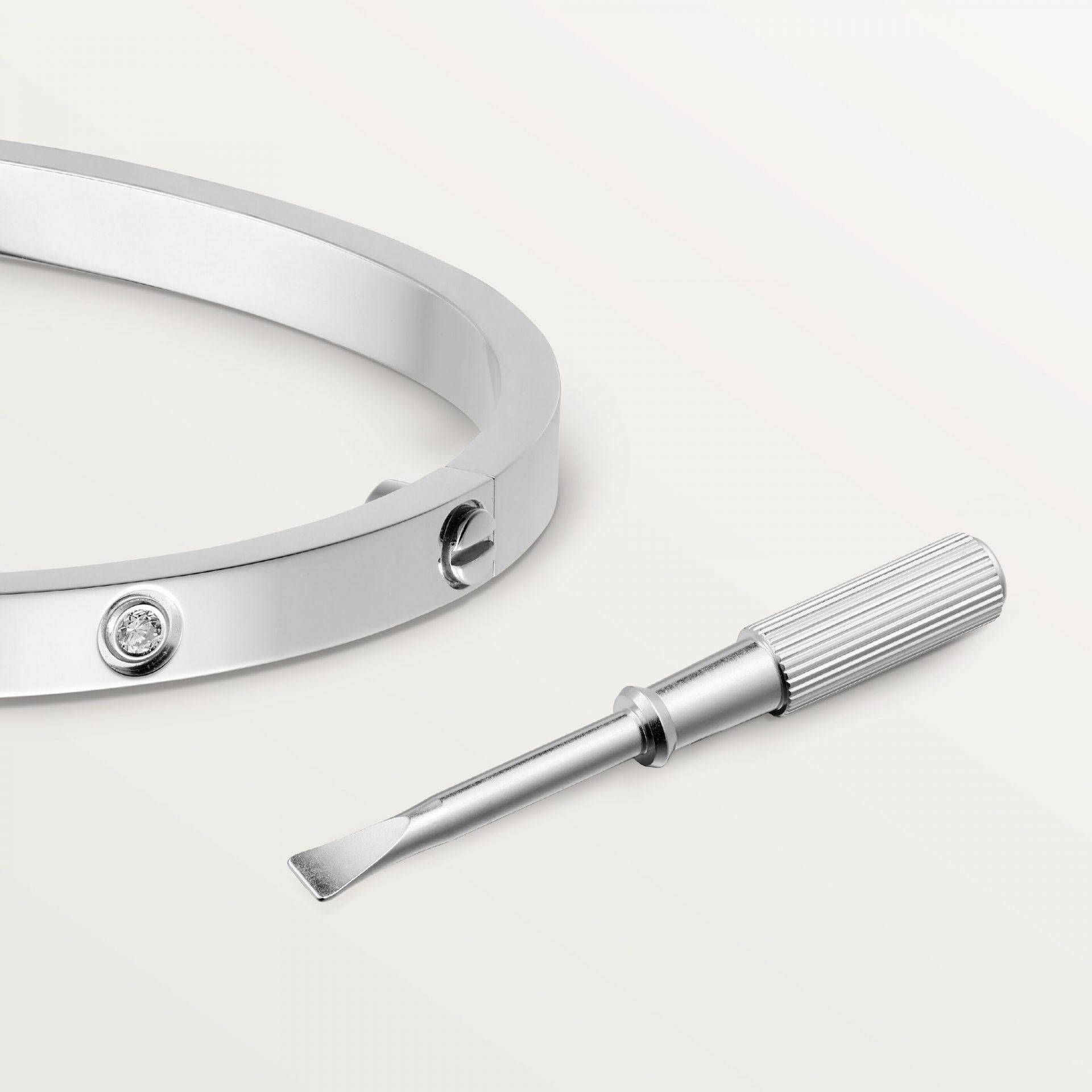 Браслет Cartier Love small model 10 diamonds