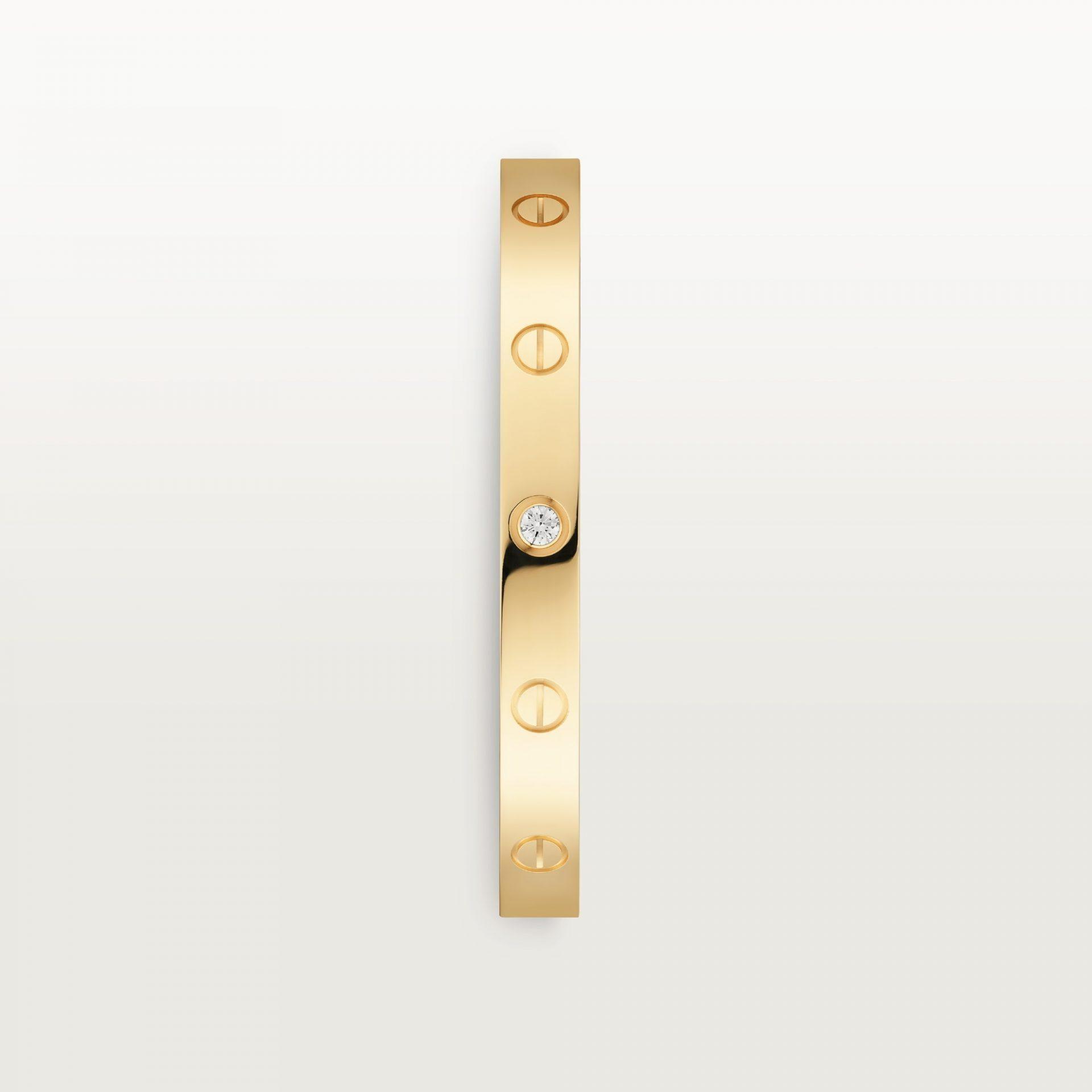 Браслет Cartier Love 1 diamond