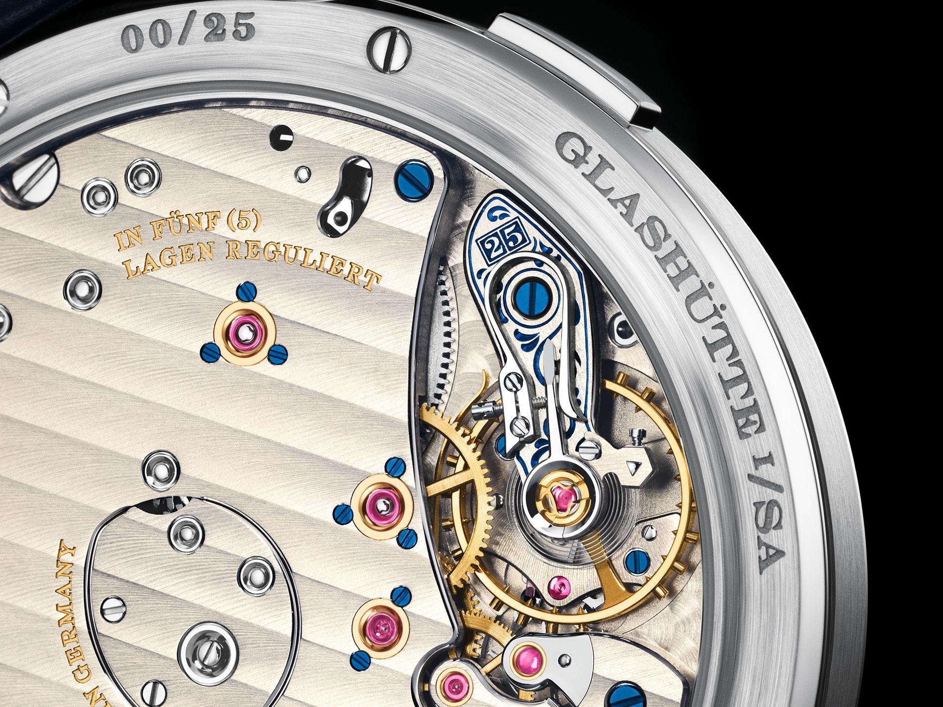 A. Lange and Sohne Grand Lange 1 25th Anniversary