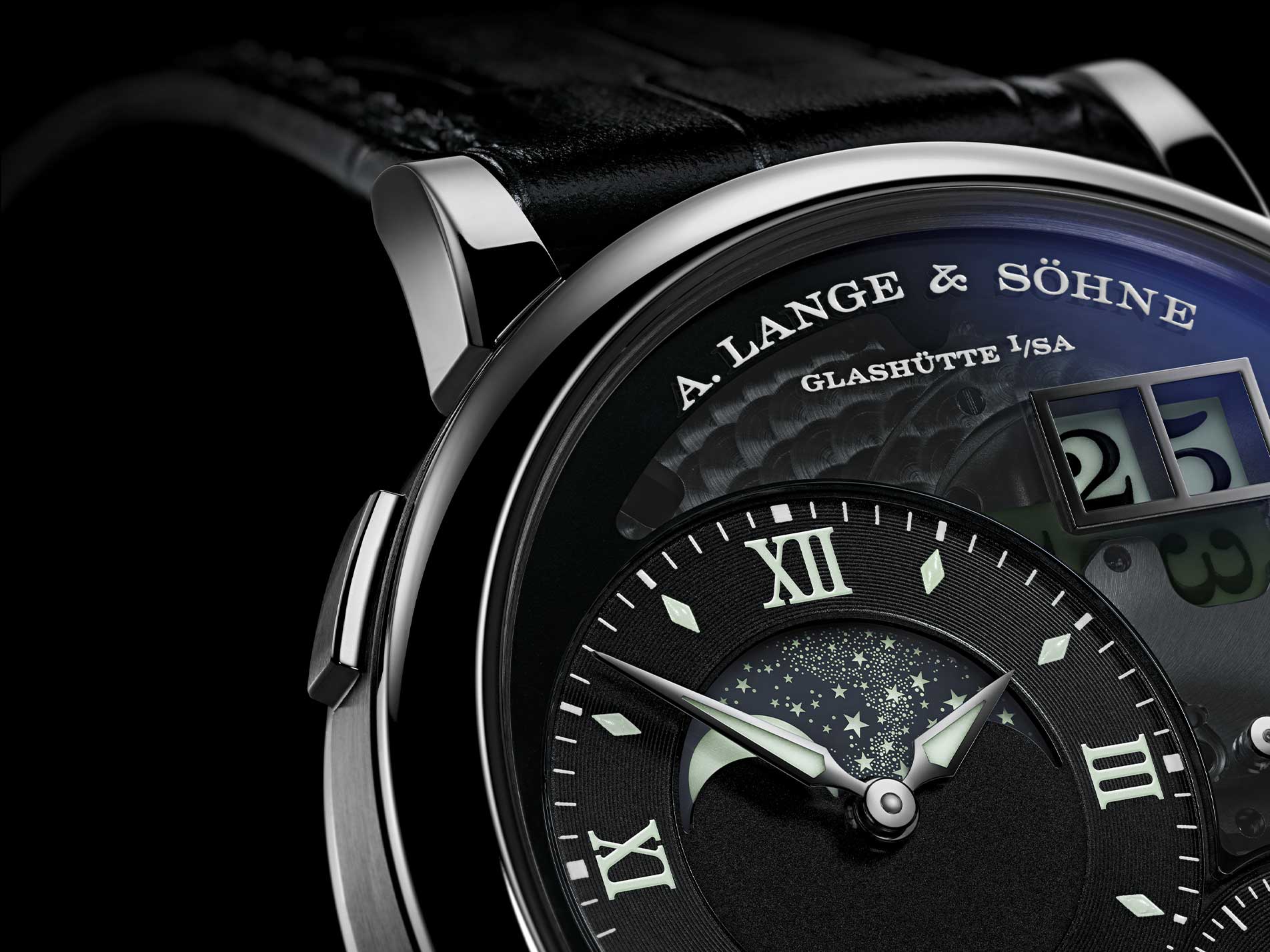 A. Lange and Sohne Grand Lange 1 Moon Phase Lumen