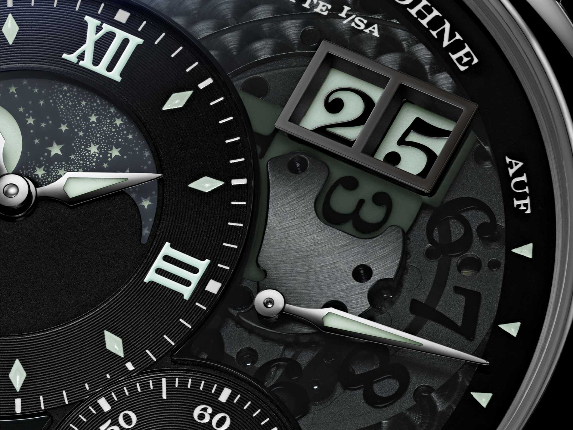 A. Lange and Sohne Grand Lange 1 Moon Phase Lumen