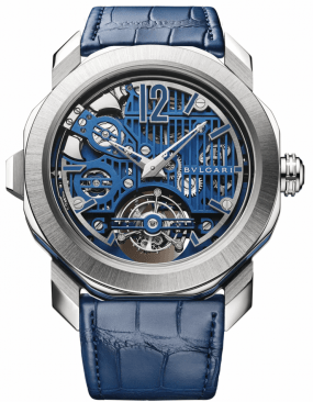 Bulgari Octo Roma Blue Carillon Tourbillon