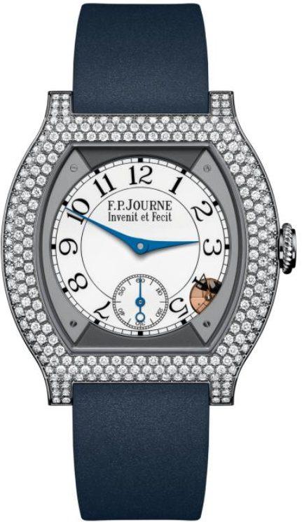 F.P. Journe Elegante Elegante 40 mm Titanium 12 Rows of Diamonds