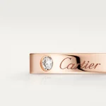 Кольцо с бриллиантом C de Cartier