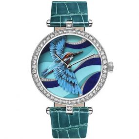 Van Cleef & Arpels Lady Arpels Martin-Pecheur Azur