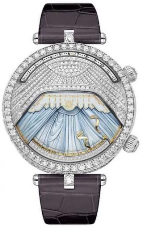 Van Cleef & Arpels Lady Arpels Ballerine Musicale Diamant Blue