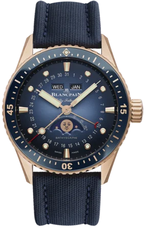 Blancpain Fifty Fathoms 'Fifty Fathoms' Bathyscaphe Quantieme Complet