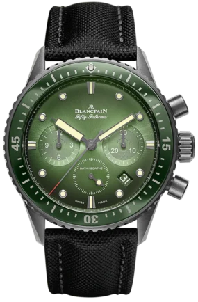 Blancpain Fifty Fathoms Bathyscaphe Chronograph Flyback Green