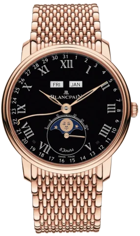 Blancpain Villeret Moon Phase Complete Calendar '8 Jours'