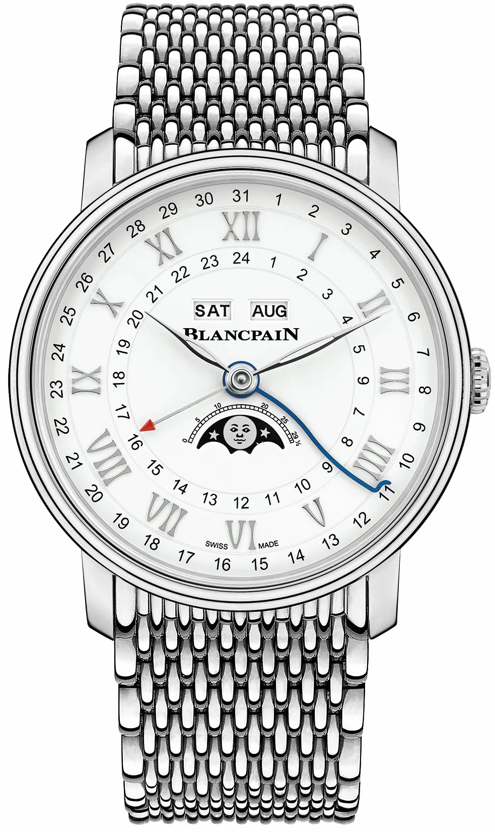 Blancpain Villeret Moon Phase Complete Calendar 40mm