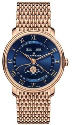 Blancpain Villeret Moon Phase Complete Calendar 40mm