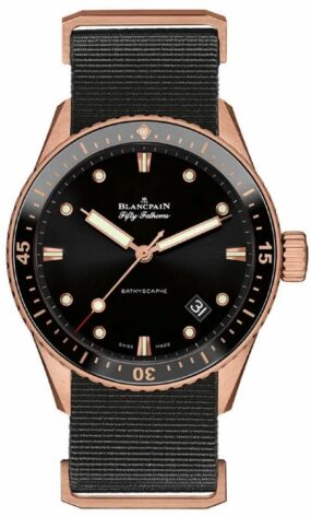 Blancpain Fifty Fathoms Bathyscaphe Sednagold