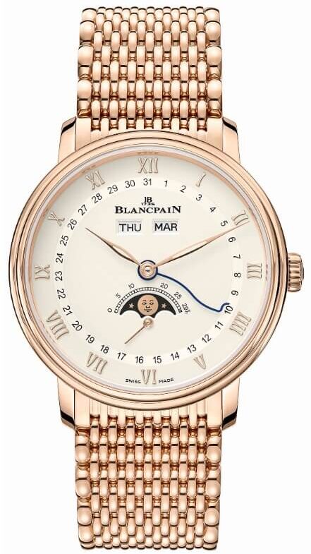 Blancpain Villeret Moon Phase Complete Calendar '8 Jours'