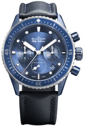 Blancpain Fifty Fathoms Fifty Fathoms Bathyscaphe Bucherer Blue Edition