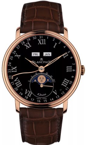 Blancpain Villeret Moon Phase Complete Calendar '8 Jours'