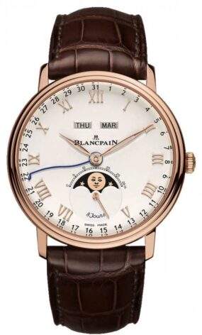 Blancpain Villeret Moon Phase Complete Calendar '8 Jours'