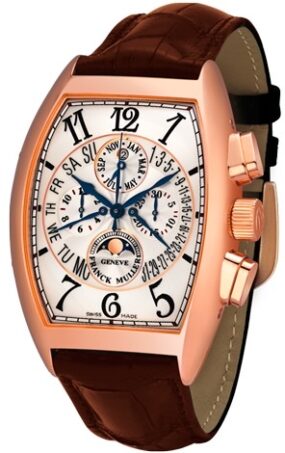 Franck Muller Cintree Curvex Perpetual Calendar Moon Phase Chronograph