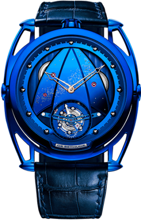 De Bethune Unique Pieces DB28 Kind of Blue Tourbillon Meteorite