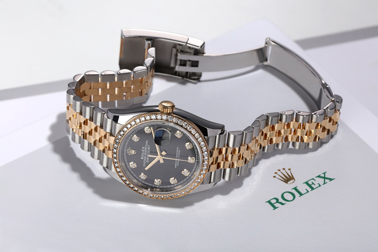 Rolex Datejust 36mm Steel and Yellow Gold