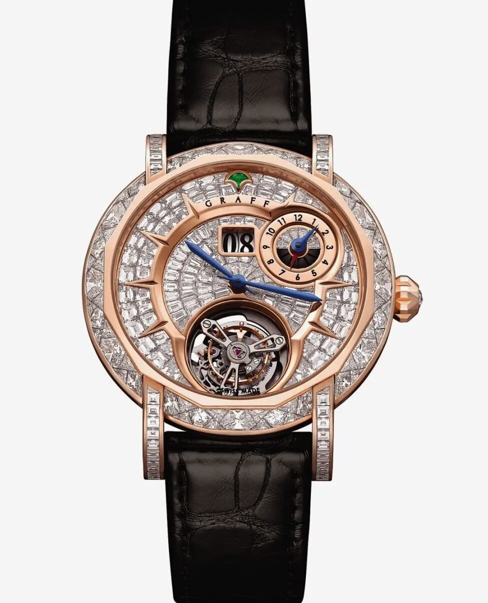 Graff Mastergraff Grand Date Dual Time Tourbillon 43mm