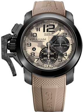 Graham Chronofighter Oversize Black Arrow