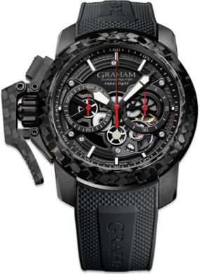 Graham Chronofighter Superlight Carbon Skeleton