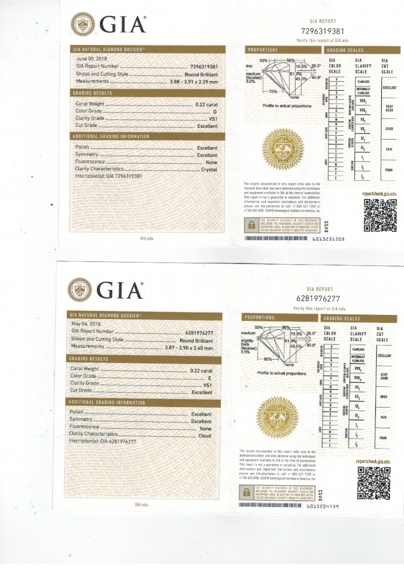 Серьги с бриллиантами Cartier 1895