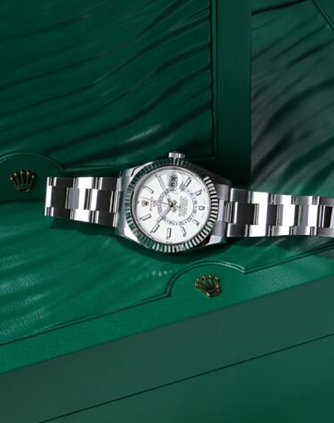 Rolex Sky-Dweller 42mm Steel and White Gold