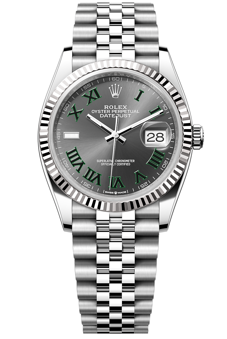 Rolex Datejust 36mm Steel and White Gold