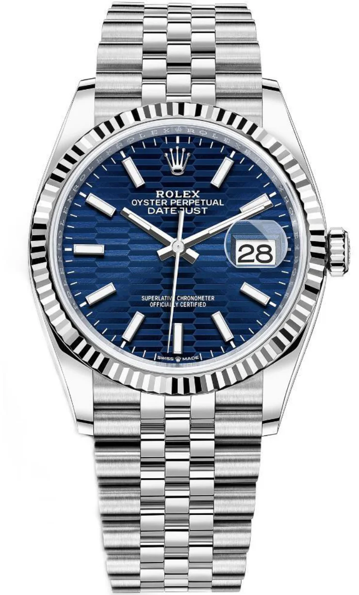 Rolex Datejust 36mm Steel and White Gold