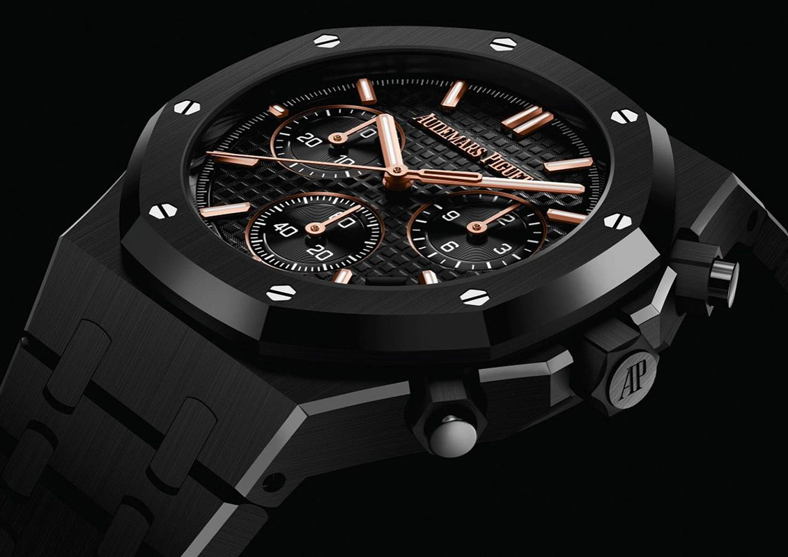 Audemars Piguet Royal Oak Chronograph 50th Anniversary из черной керамики