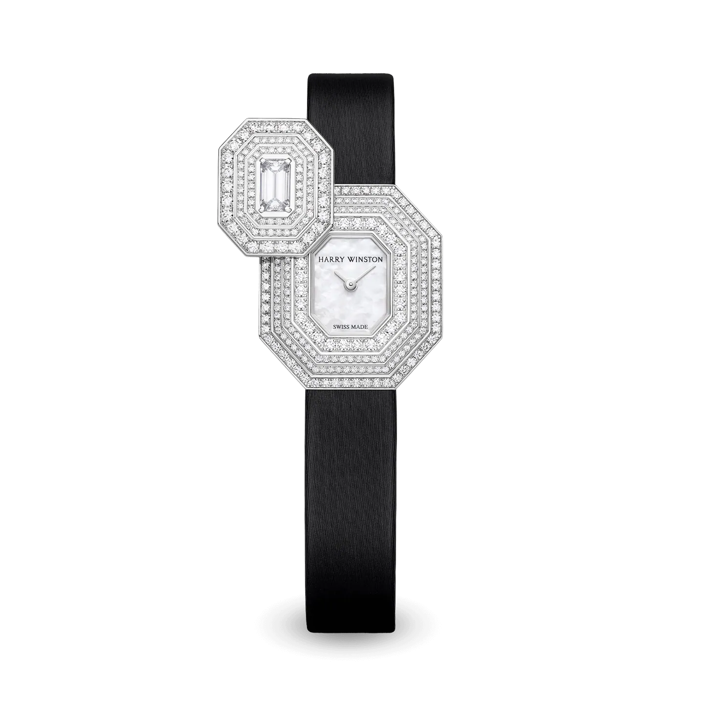 Harry Winston Emerald Signature High Jewelry Timepieces