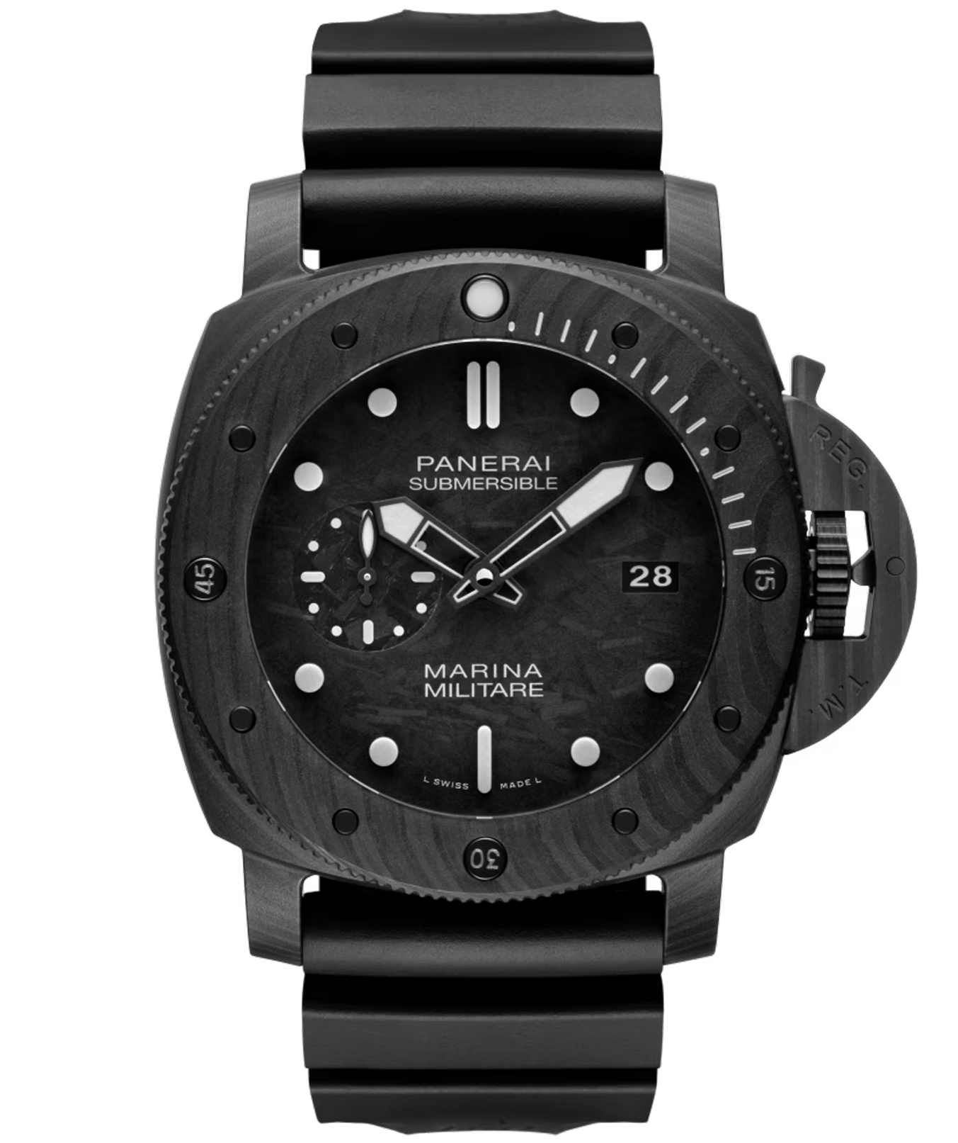 Officine Panerai Submersible Marina Militare Carbotech