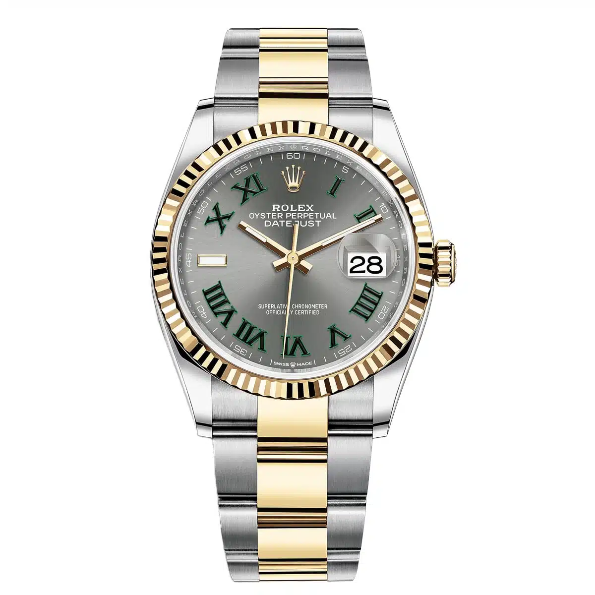 Rolex Datejust 36mm Steel and Yellow Gold