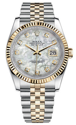 Rolex Datejust 36mm Steel and Yellow Gold