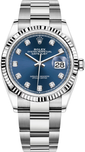 Rolex Datejust 36mm Steel and White Gold