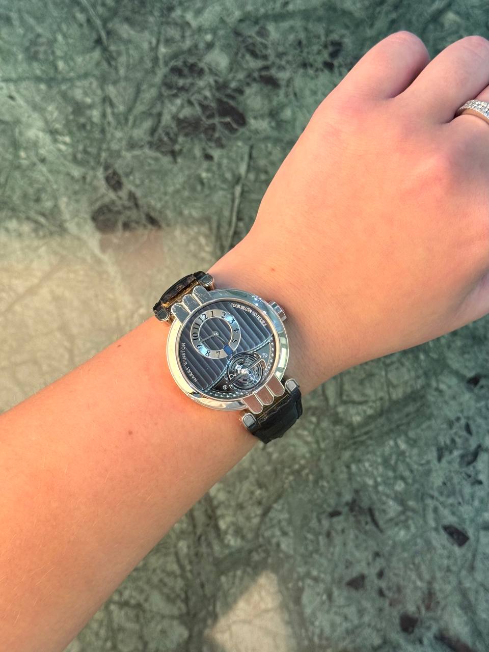 Harry Winston Premier Excenter Tourbillon