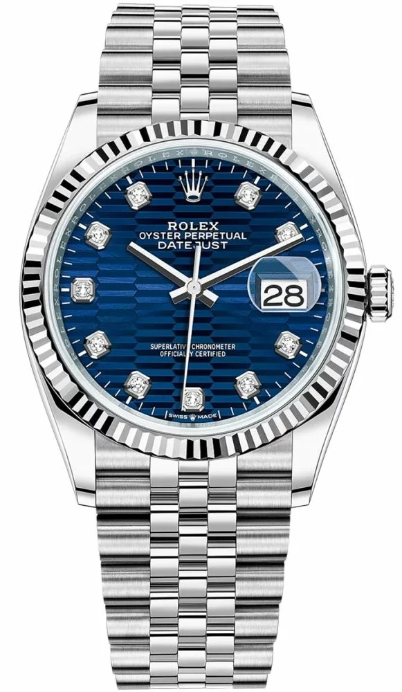 Rolex Datejust 36mm Steel and White Gold