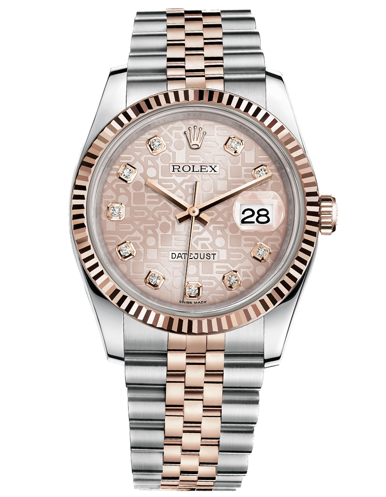 Rolex Datejust 36mm Steel and Everose Gold