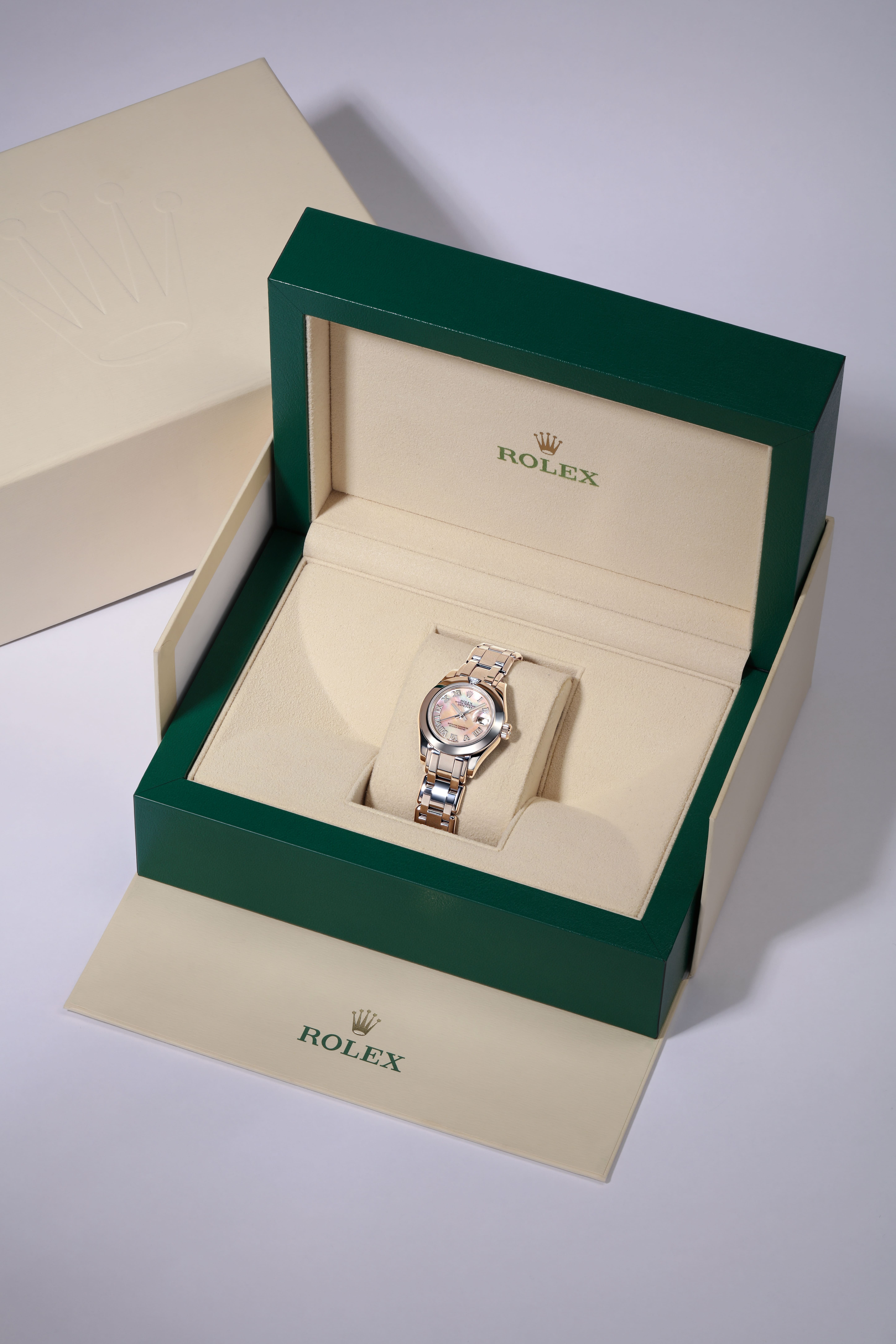 ROLEX LADY-DATEJUST PEARLMASTER