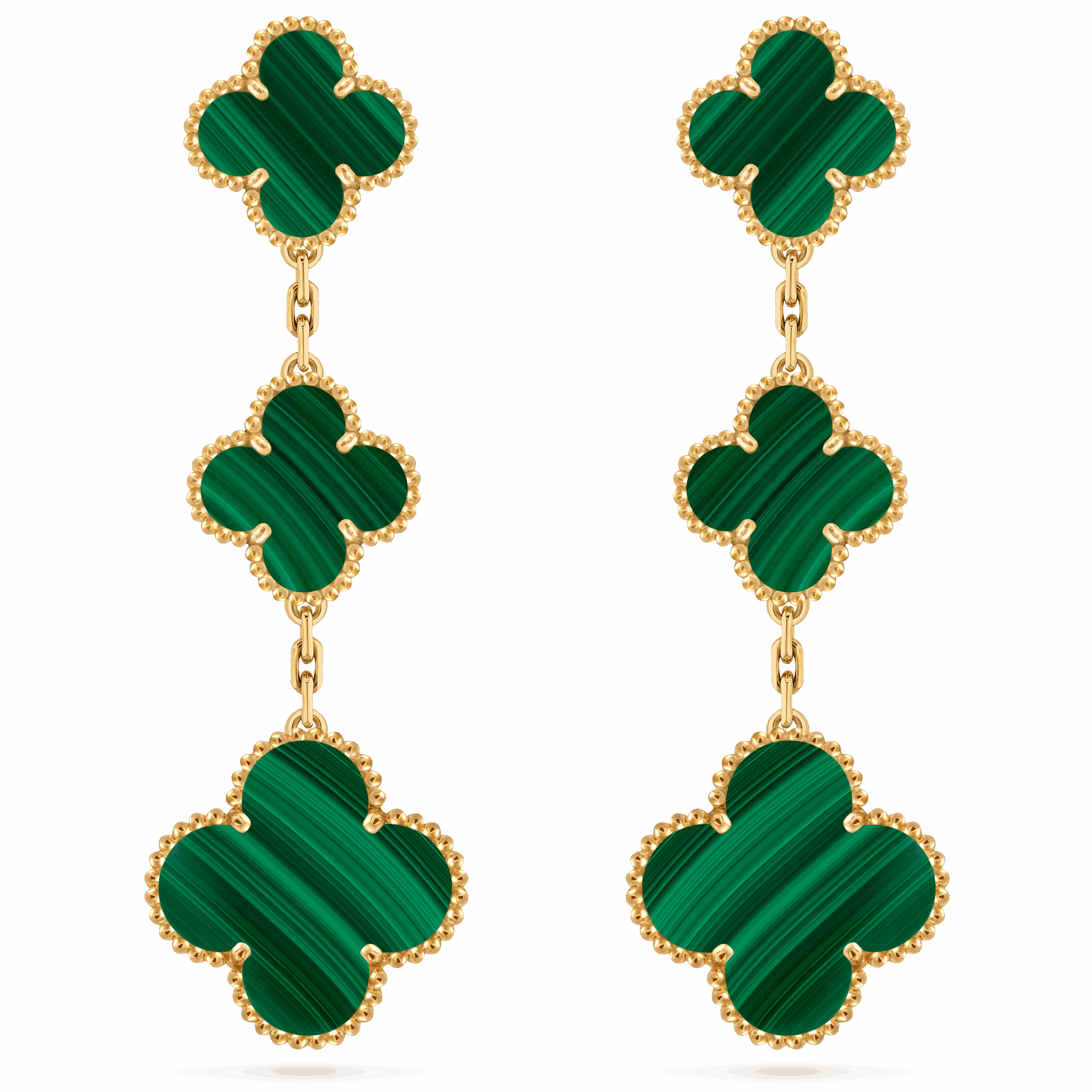 EARRINGS VAN CLEEF & ARPELS MAGIC ALHAMBRA EARRINGS 3 MOTIFS