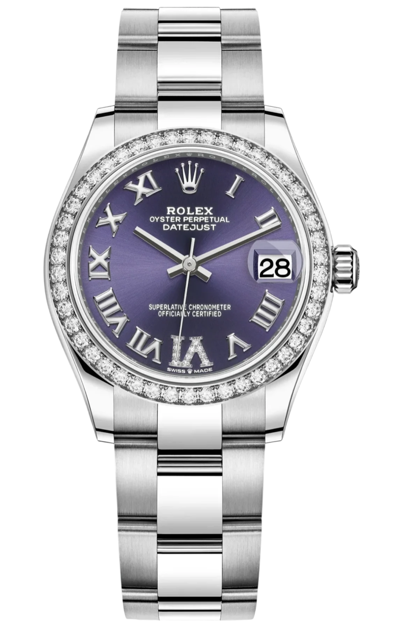 ROLEX DATEJUST 31MM STEEL AND WHITE GOLD